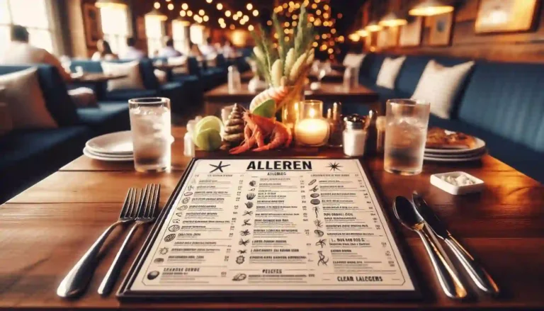 Long John Silver’s Allergen Menu