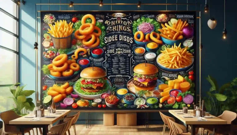 Long John Silver's Sides Menu 2025