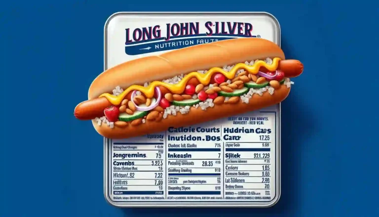 Long John Silver Nutrition Facts